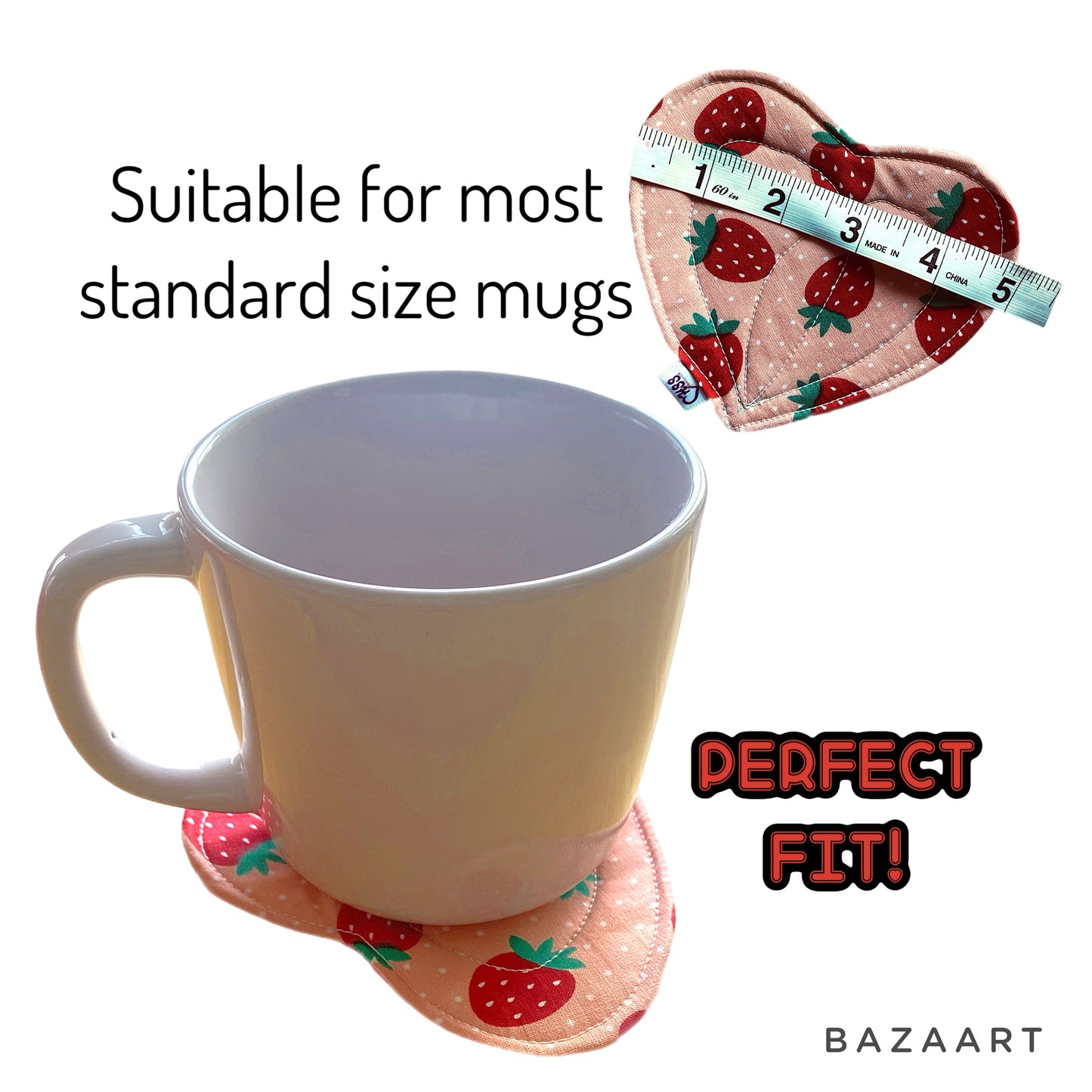 Valentines Heart Coaster
