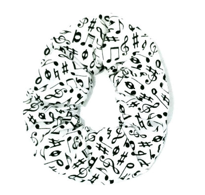 Musical Notes Hair Scrunchies