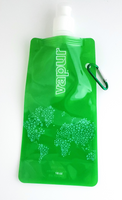 16-oz Foldable Plastic Water Bottle