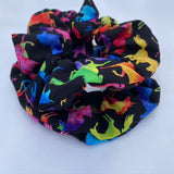 Rainbow Unicorn Hair Scrunchies, Pack of 2