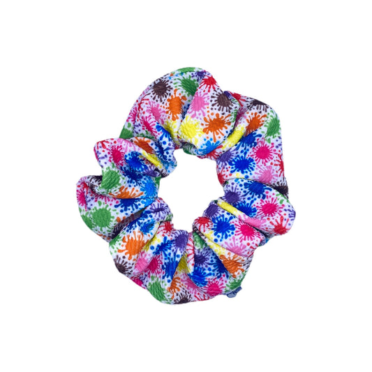 Paintball Splashes, Hair Scrunchie, Art Paint Hair, Teacher Gift