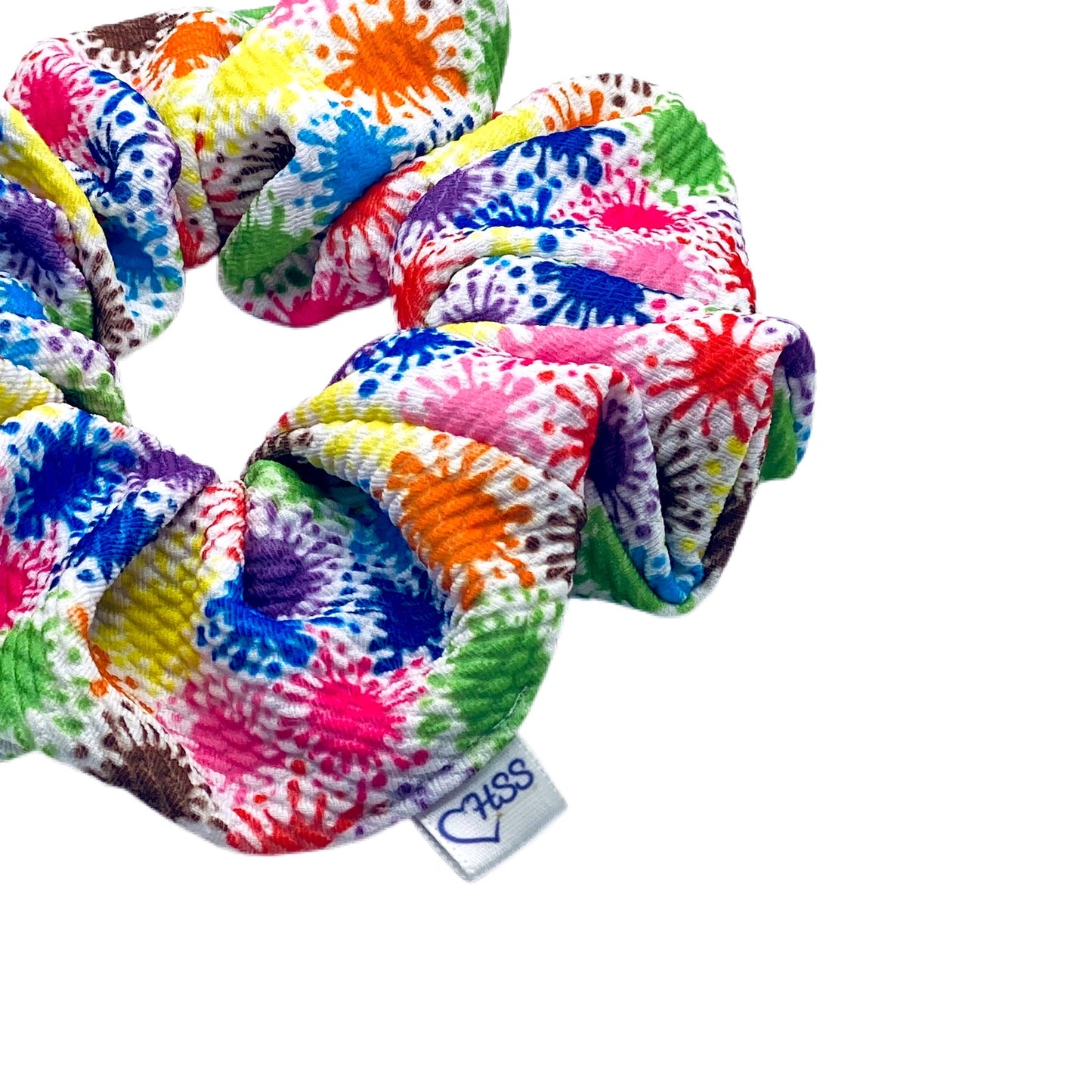 Paintball Splashes, Hair Scrunchie, Art Paint Hair, Teacher Gift
