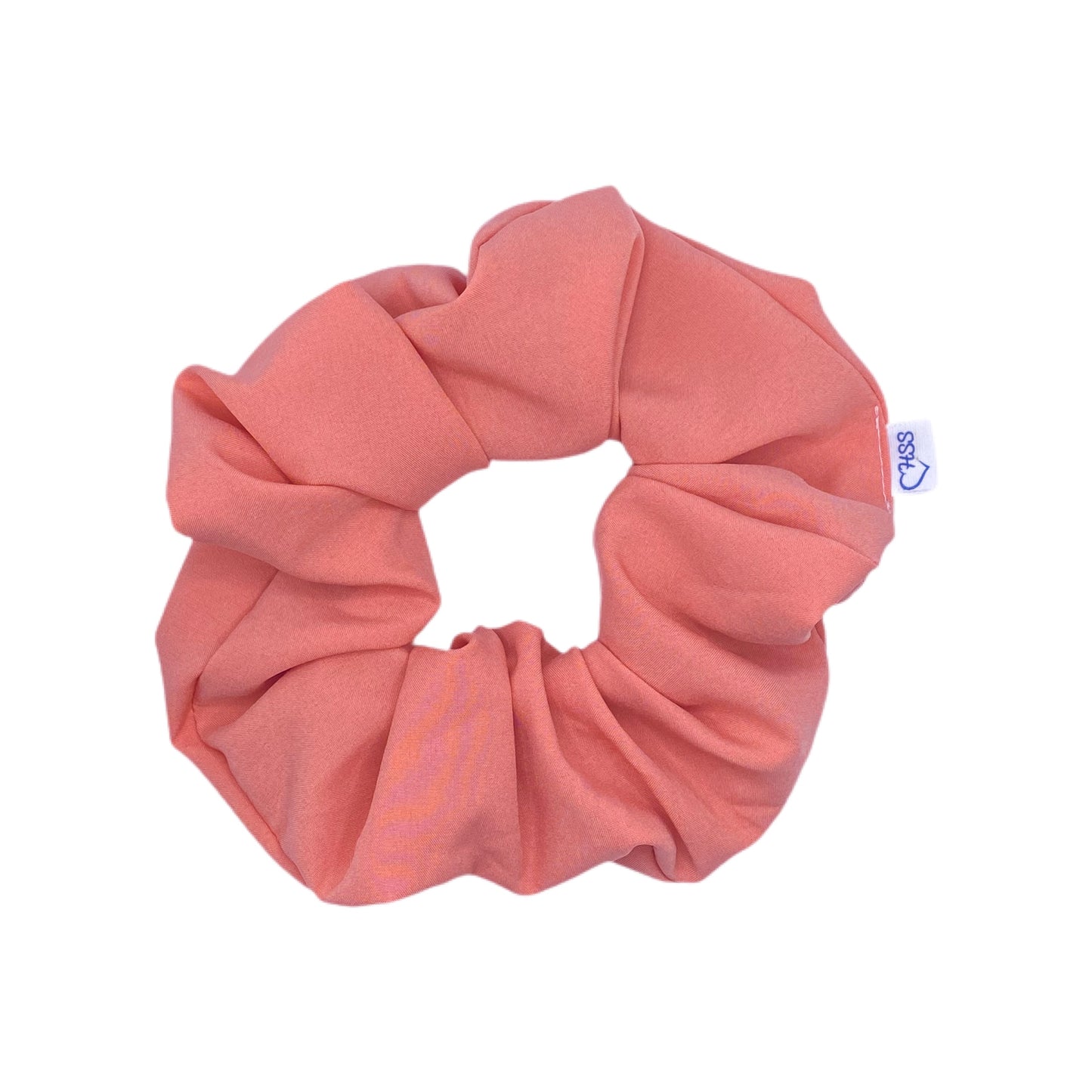 Coral Hair Scrunchy