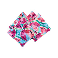 Watermelon Fabric Coasters | Rug Mugs | 4 Pack | Bundle | Summer