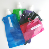 16-oz Foldable Plastic Water Bottle
